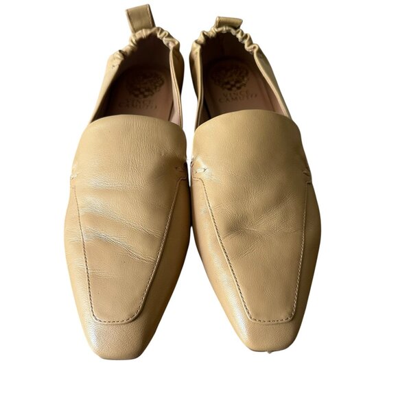 NWOT Vince Camuto Nude Tan Loafer Flats Size 8 - Picture 1 of 6